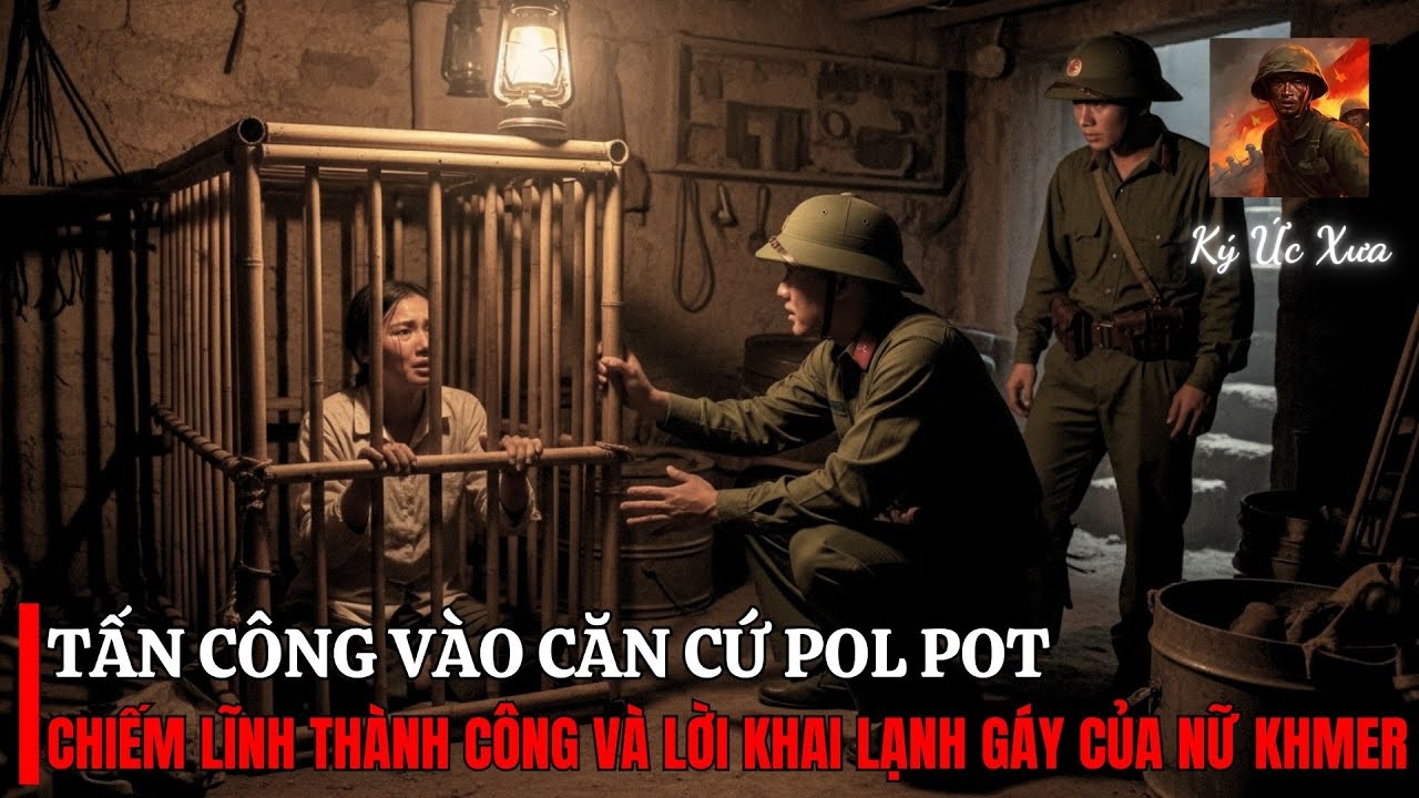 TẤN CÔNG Và CHIẾM LĨNH Căn Cứ Pol Pot – CỨU Được Cô Gái Khmer Trong NGỤC TỐI | Chiến Trường K