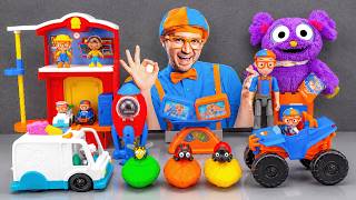 65 Minutes Satisfying with Unboxing Cute Blippi First Party Toys Collection ASMR | Review Toys