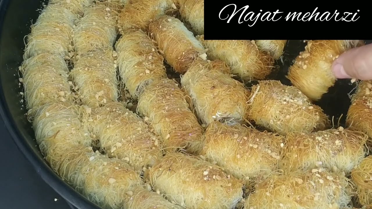 كنافة بالعقدة ديال كاوكاو و العسل .