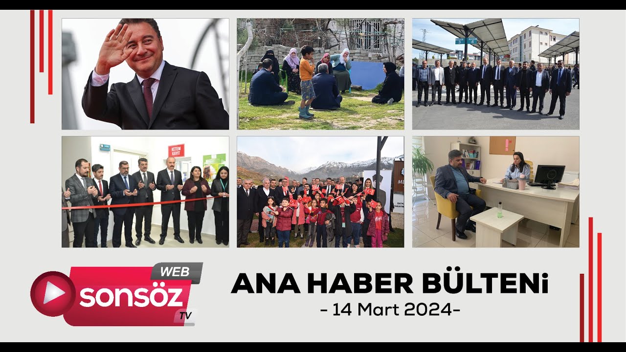 Batman Ana Haber B&uuml;lteni - 14 Mart 2024