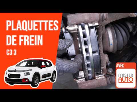 Changer les Plaquettes de Frein avant Citroën C3 3 🚗