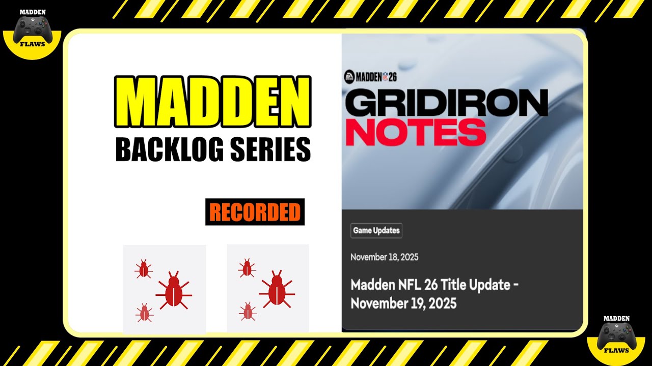 Madden 26 November and October Updates Review