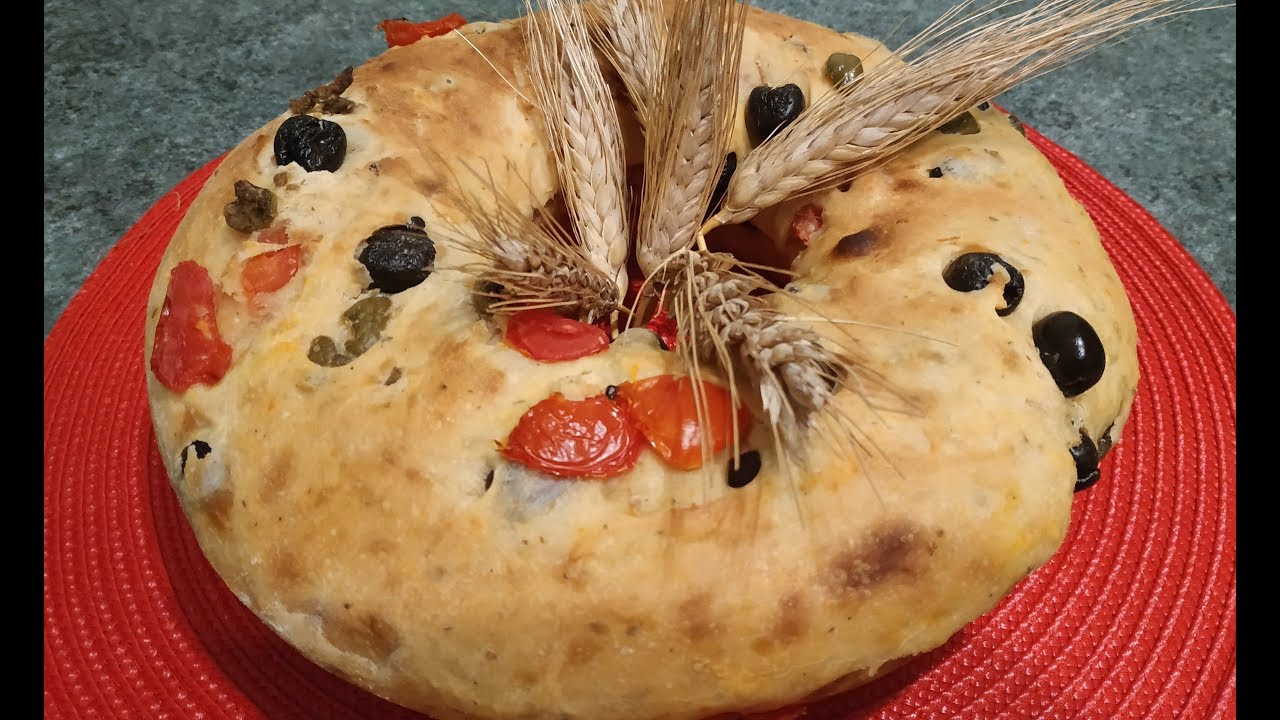 CIAMBELLA OLIVOTTO CON LIEVITO MADRE - YouTube