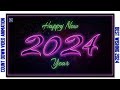 Photoshop Best Animation- Video, Happy New Year 2024
