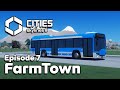 Adding Public Transport in Cities Skylines 2 FarmTown #7