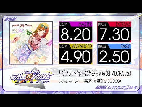 【GITADORA】 カジノファイヤーことみちゃん (GITADORA ver.) (MASTER ~ BASIC) Drum