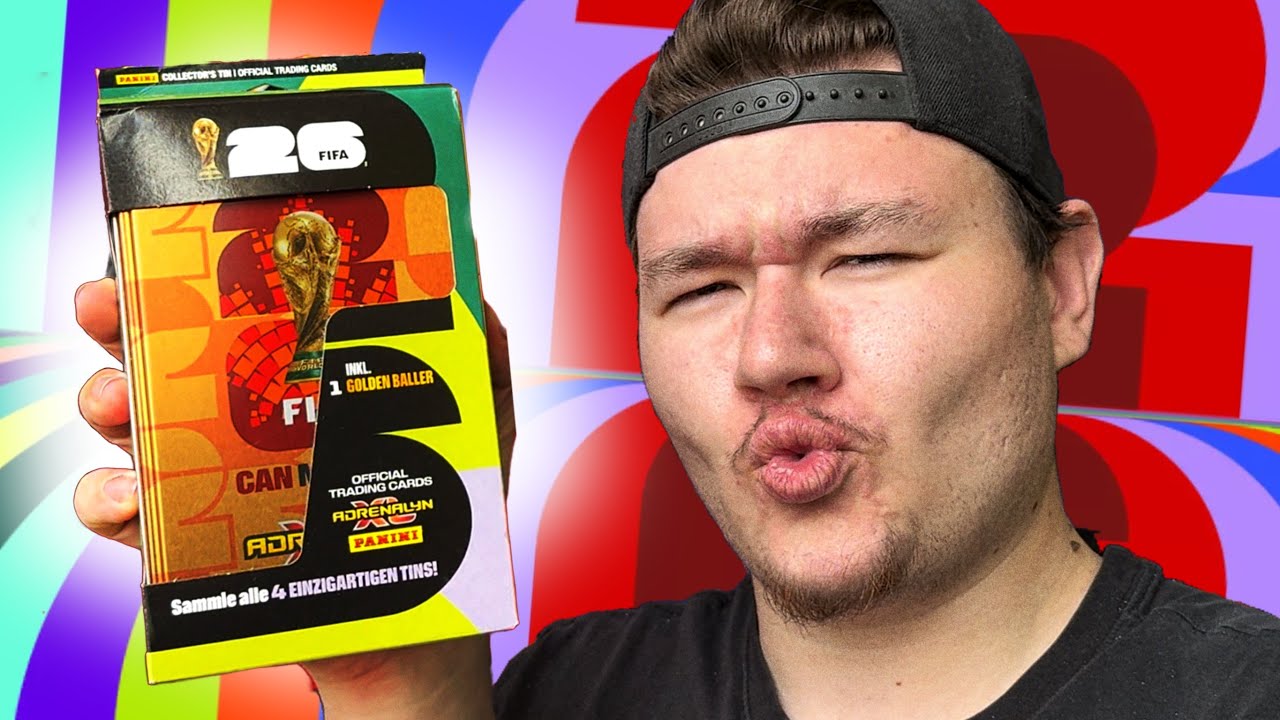 Otevřel jsem WORLD CUP PANINI BOX s GOLDEN BALLEREM⁉️
