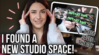 GETTING 🫠 WITH MELEE MUTANT ROPES | productive day & studio space reveal