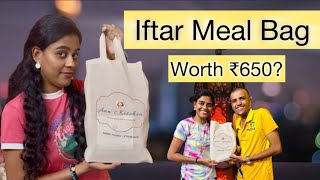 🧳 Bag ah ? Ramadan Iftar Combo Bag Review | 16 Items Iftar Meal | Worth ₹650? | Full Meal Review😱