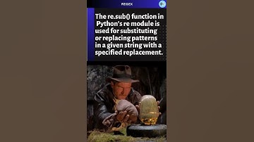 Substitution function in Regex #viral #shorts #regex