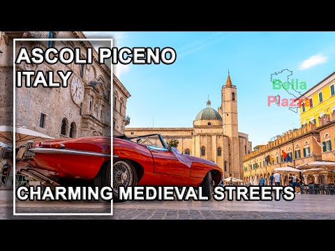 Exploring the Charming Medieval Streets of Ascoli Piceno, Italy (Summer 2023) - A Relaxing POV Walk