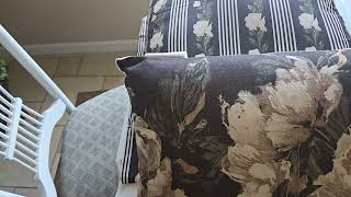 Quick share of pillow update for Patio Makeover