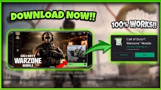 Download warzone mobile!!! Soft launch!! screenshot 4