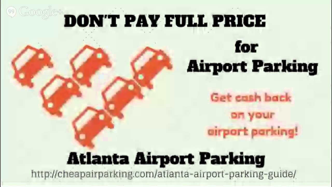 Atlanta airport parking groupon YouTube