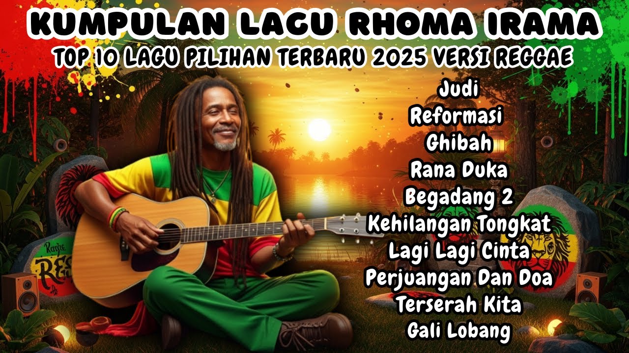 🔥 Rhoma Irama Reggae Dangdut 2025 🎶 10 Lagu Terbaik & Paling Viral Saat Ini — Auto Santai & Mangguk!