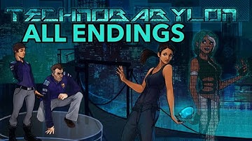 Technobabylon - All Endings
