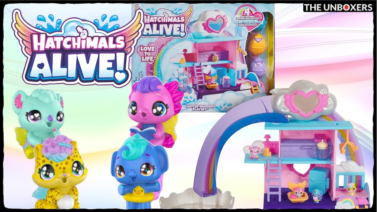 Hatchimals Alive! Hatchi-Nursery Playset