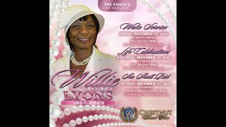 Mother Willie Beatrice Lyons (Celebration Of Life)