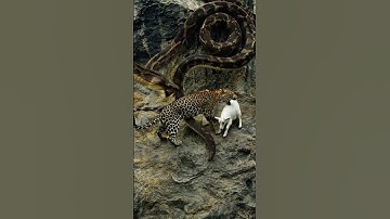 Life Leopard🙏Goat Ep666 #shortsvideo #goat #leopardadventure #viralvideo #leopard #goatclimbing 🦾🐾