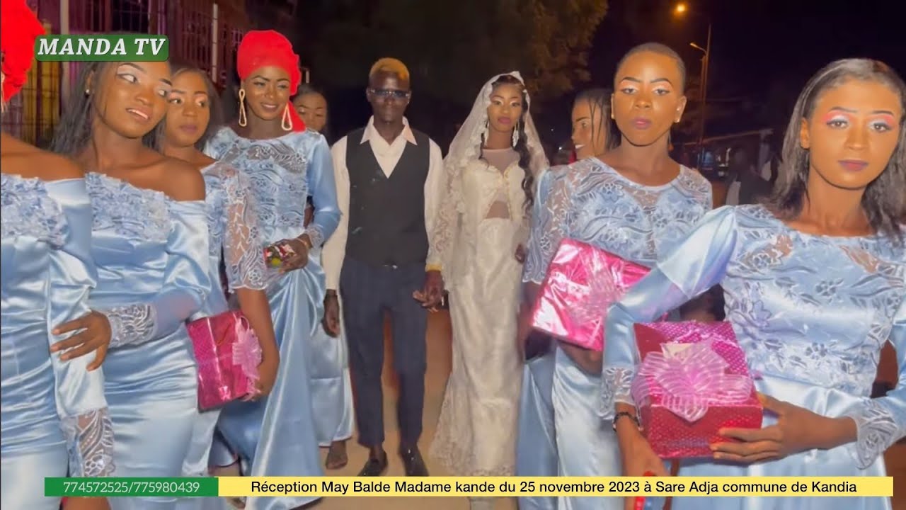 Réception du Mariage de May Balde Madame Kande du 25 novembre 2023 à Sare Adja commune de Kandia