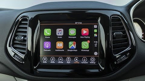 Jeep Compass Infotainment 🎶  (Use Headphones)