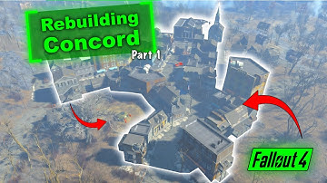 Rebuilding Concord In Fallout 4