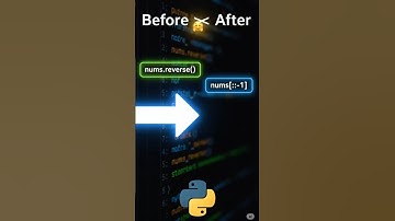 Python List Reverse Trick You MUST Know 😱 | #python #list #tricks