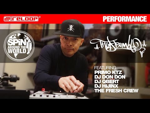 SPIN around the World Thud Rumble Edt. featuring DJ Q-Bert & The Fresh Crew