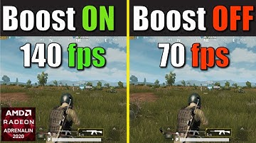 AMD Adrenalin 2020 | Radeon Boost ON vs. Off