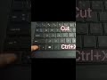 ctrl+x keyboard shortcuts #windows #keyboardshortcuts #computer #
