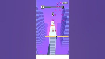 Roof rails Levels 47  - Gameplay Walkthrough Tutorial #shorts