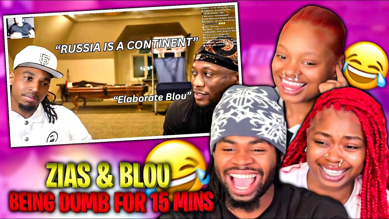 Зиас и Блу. Самые глупые моменты. Часть 4 *НОВИНКА* | РЕАКЦИЯ