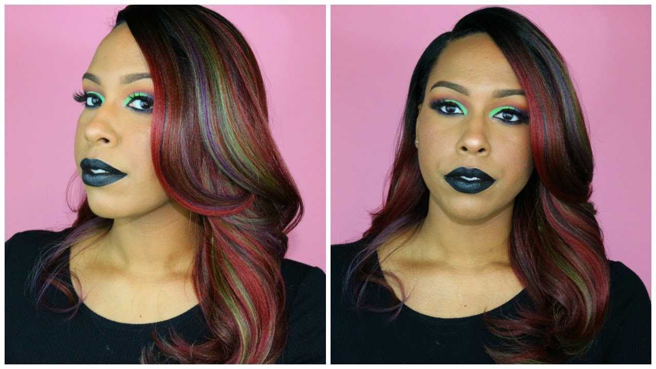 Bobbi Boss Swiss Lace Front Wig MLF 157 LAYLA | Collab ft. SamoreLoveTV