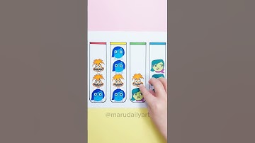 Sadness Anxiety Inside Out 2 Puzzle Game #shorts #insideout2 #insideout #puzzle #satisfying #games