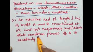 PARTIAL DIFFERENTIAL EQUATIONS   LECTURE 48   Part 1