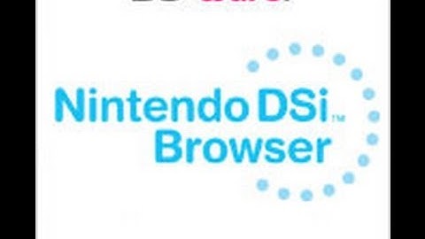 Nintendo DSi Web Browser