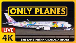 🔴 Pikachu Jet CI-2 A350 @ Brisbane Airport w/ James & Matty   ATC ✈️