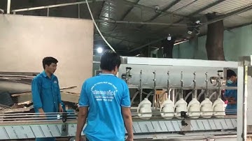 Test máy chiết rót 8 vòi tự động| Tân Sao Bắc Á #tansaobaca #shortvideo #maychietrot