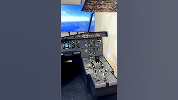 A320 Single Trainer Sim from SKALARKI #aviation  #airbusa320