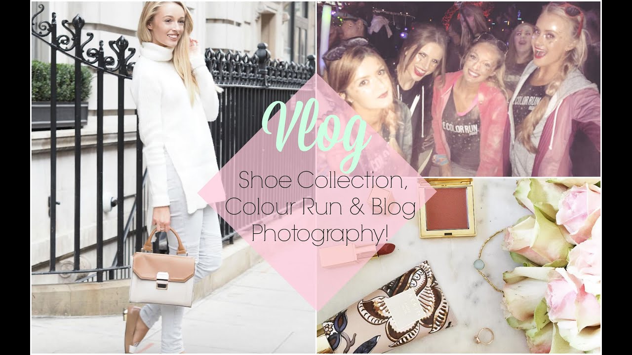 VLOG: My Shoe Collection, Colour Run & Blog Photography!  |  Fashion Mumblr