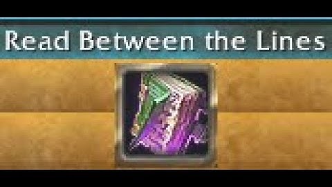 Achievement: Read Between the Lines, Toy reward: Desk-in-a-Box Showing/telling how, The War Within