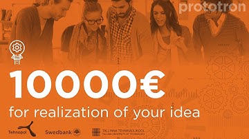 10 000€ for realization of your idea