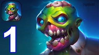 Infected Days - Gameplay Walkthrough Part 1 Tutorial Zombie Base Defense (iOS, Android) screenshot 4