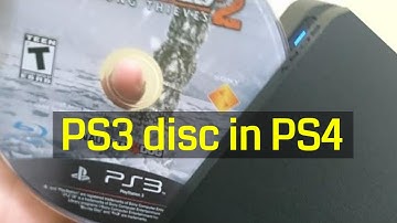 What happens if you put PS3 Disc into PS4    [1080p 60FPS]