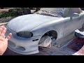 Painting the ‘99 Miata in the Driveway