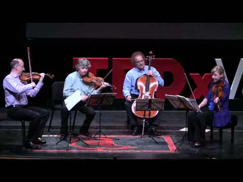 Allegro Vivace e Sempre Scherzando from Beethoven, Opus 59, no. 1 | Takács Takács Quartet | TEDxVail