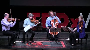 Allegro Vivace e Sempre Scherzando from Beethoven, Opus 59, no. 1 | Takács Takács Quartet | TEDxVail