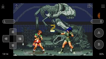 King of Fighters EX NeoBlood - Moe/Vanessa vs Leona/Whip