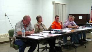 Riga Township meeting October 11, 2010