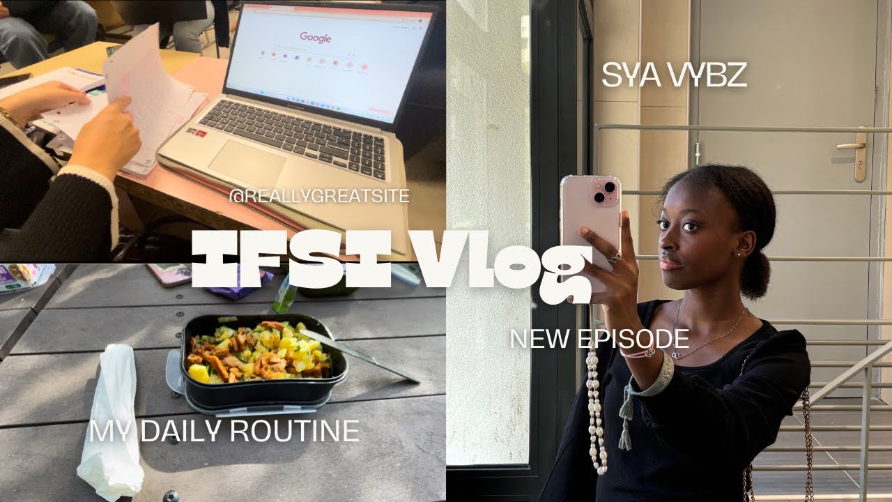 Entre stress des partiels & nouveau iPhone 15 😌📱 | Vlog IFSI